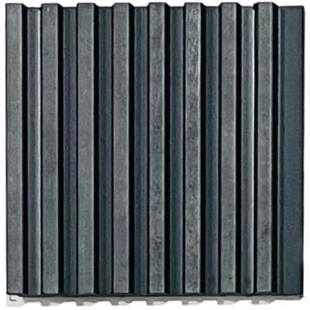 Trinox Decorative Charcoal Louvers IV 903 Text Selection Wall Panel