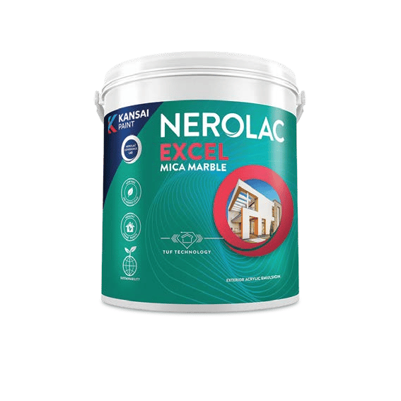 Nerolac Paint Excel Mica Marble Texture Base White