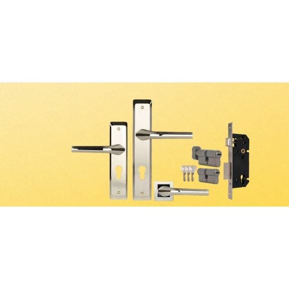 Yale YMCS14-RE-(__)-8545-BK-SS Mortise Combo Series