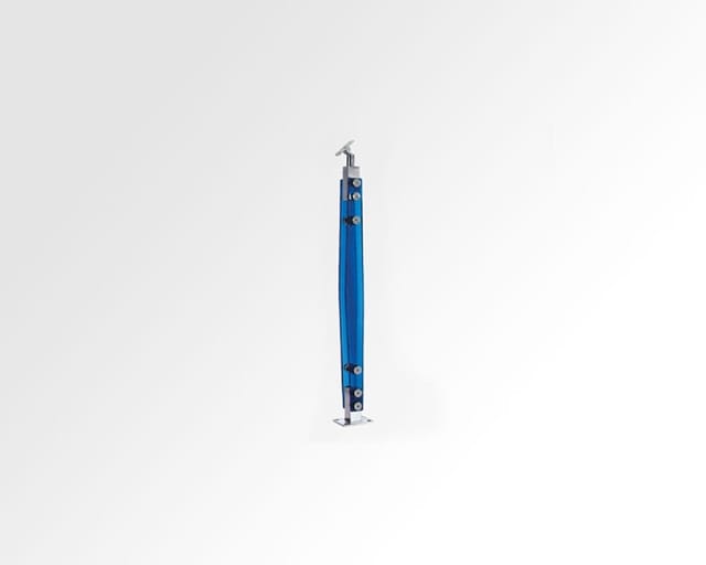 Godrej Blue Acrylic Railings with Wire Inbound Locator