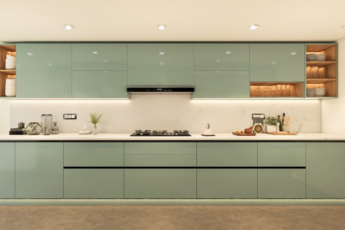 Modular Kitchen Straight