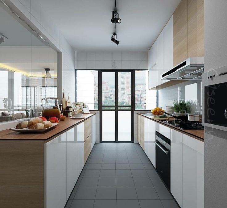 Modular Kitchen Parallel