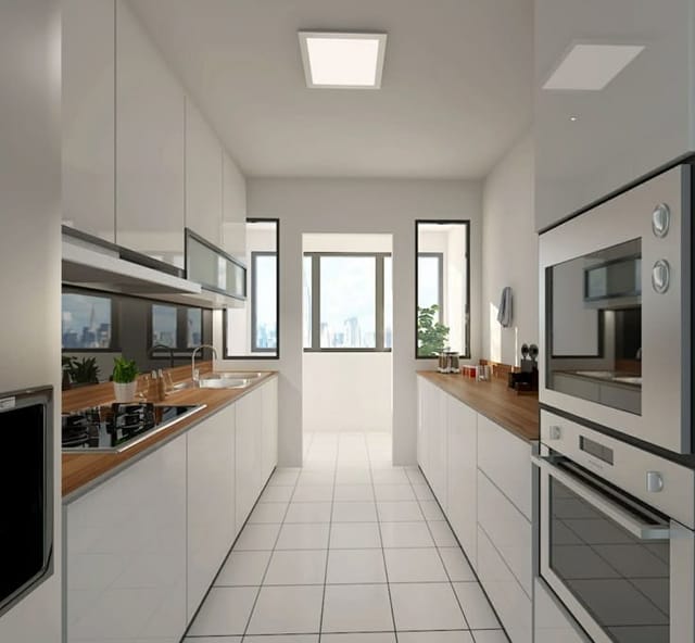 Modular Kitchen Parallel