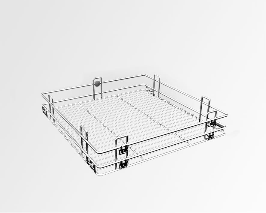 Godrej Plain Basket SS 420 X 485 X 100 mm