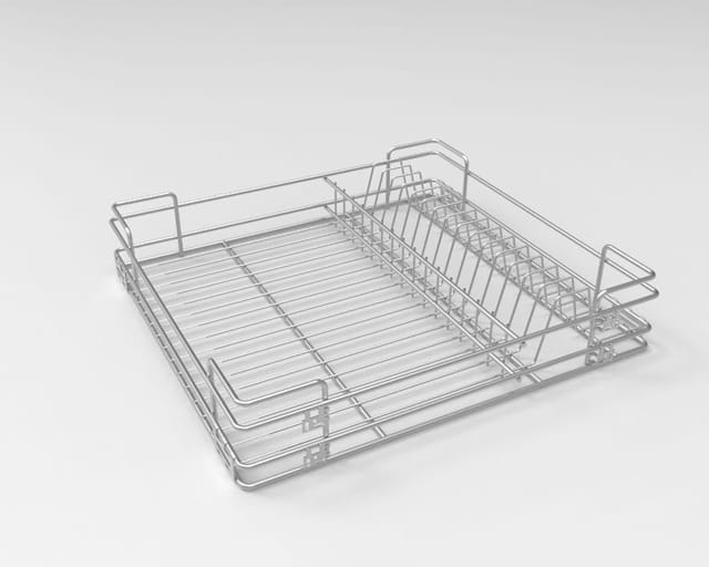 Godrej Cup & Saucer Basket SS 304 370 X 485 X 100 mm