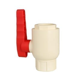 Sentini CPVC Ftngs Plain Ball Valve Non NSF - 2 Inch (50mm) SDR 11
