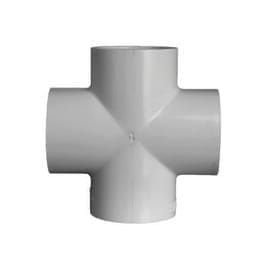 Sentini SWR Ftngs Cross Tee (Double Tee) - 3 Inch (90mm) Ring Fit