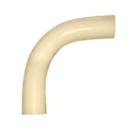 Sentini UPVC Ftngs Fabricated Long Bend 90 degree (With Socket) - 0.50 Inch (15mm) SCH 80