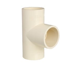 Sentini CPVC Ftngs Plain Tee 90 degree - 1 Inch (25mm) SDR 11