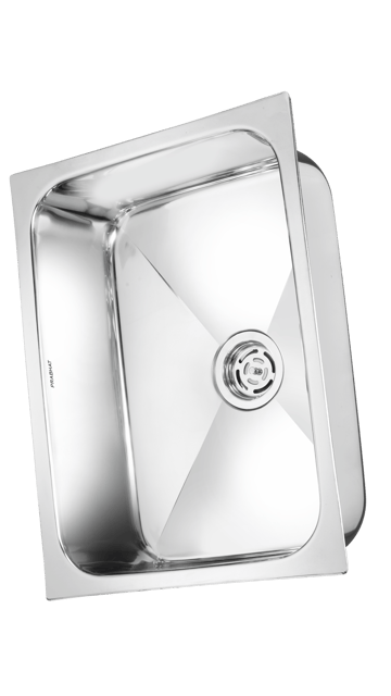 Prabhat Deluxe Single Bowl Sink, DLX18168H