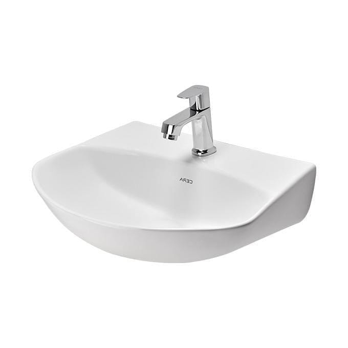 Cera COLLAGE WALL HUNG WASH BASIN SNOW WH