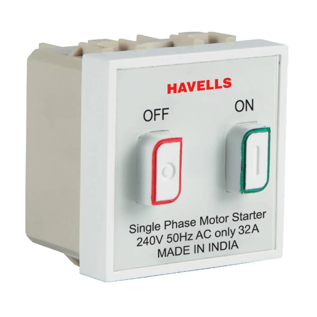 Havells 32 A Motor Starter  Coral Series - Motor Starter & Mini MCB White