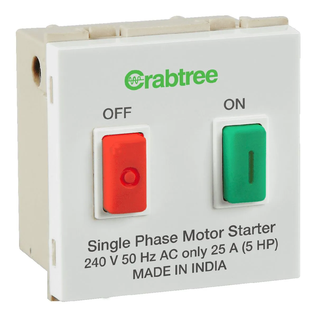 Havells 25A Motor starter  Mini MCB & Motor Starter White