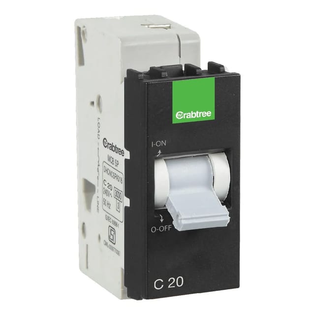 Havells 20 A SP C MINI MCB Mini MCB & Motor Starter Grey