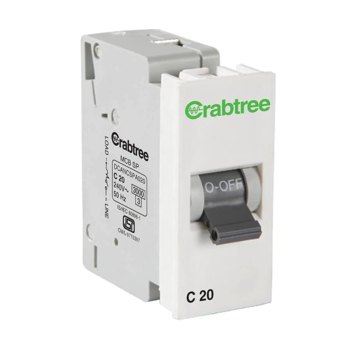 Havells 20 A SP C MINI MCB Mini MCB & Motor Starter Chalk White