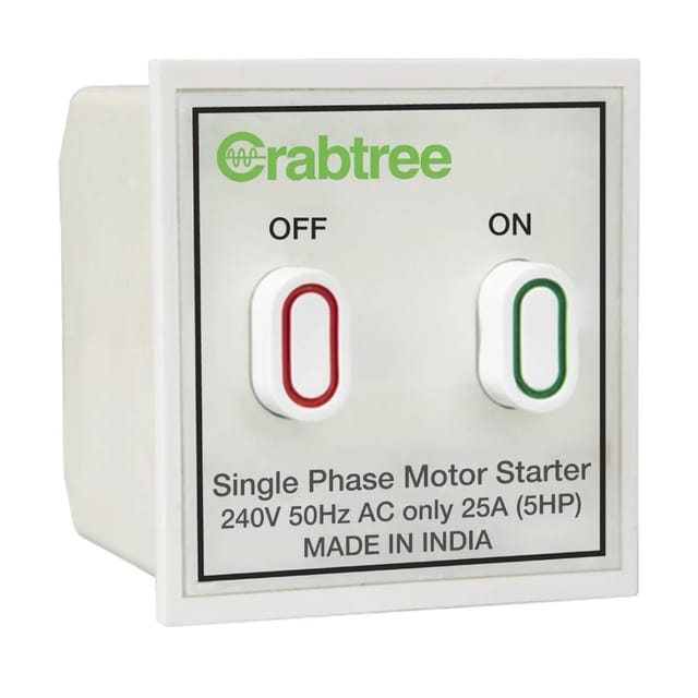 Havells 25 A Motor starter  Mini MCB & Motor Starter Chalk White