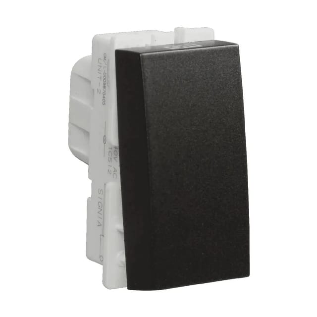 Havells 16 AX One way switch Switches Grey