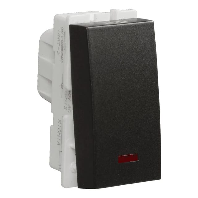 Havells 20 A DP Switch with indicator Switches Grey