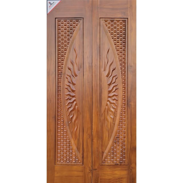Trinox Solid Teak wood Doors IW 52 Wooden Doors