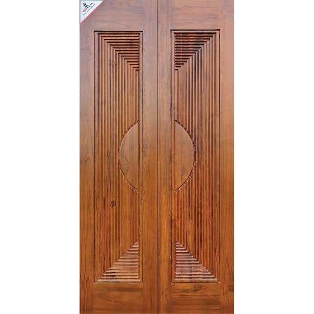 Trinox Solid Teak wood Doors IW 67 Wooden Doors