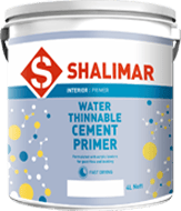 Shalimar Water Thinnable Cement Primer Wall Primer