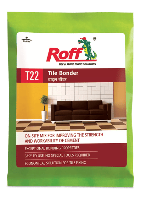 Roff Tile Bonder White Powder 300 gm-White-T22