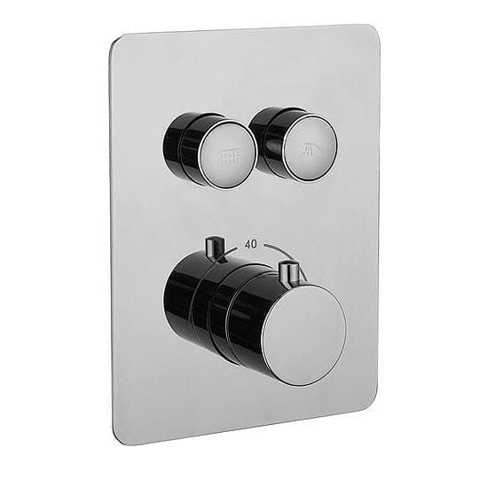 Grotto 2 Way Thermostatic Smart Control Trim Set
