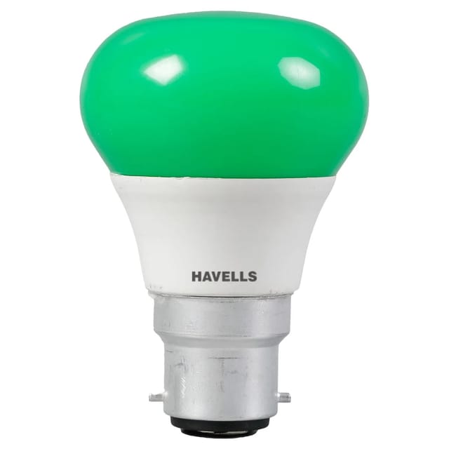 Havells LED ROJO 3 W B22 GREEN LAMP ROJO LED Lamp