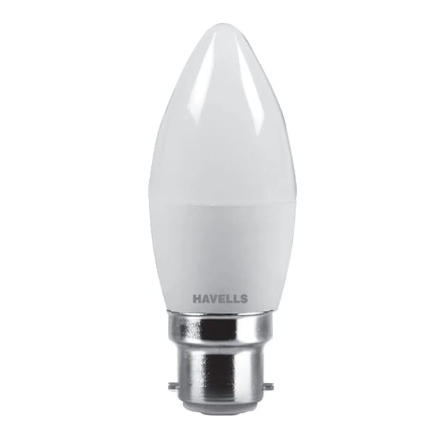 Havells LED Adore 5 W B22 NW 2 Star Candle Lamp Adore LED Candle Lamp