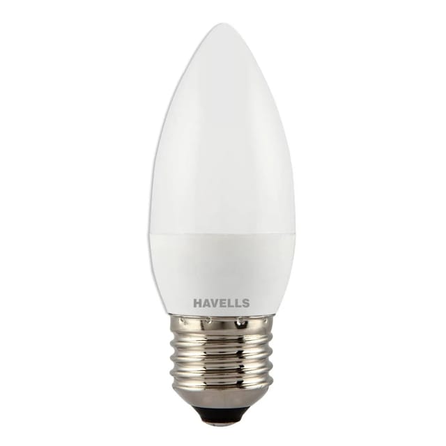 Havells LED Adore 2.8 W E27 WW Candle Lamp Adore LED Candle Lamp