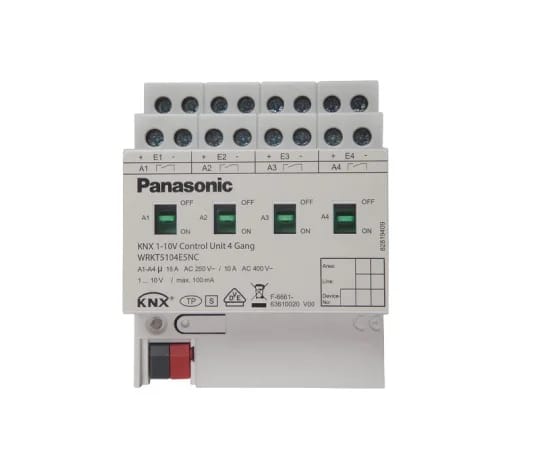 Panasonic KNX 1-10 V DIMMER CONTROL UNIT 4 GANG GV